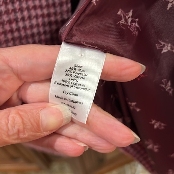 Talbots wool blend blazer - Picture 8 of 8